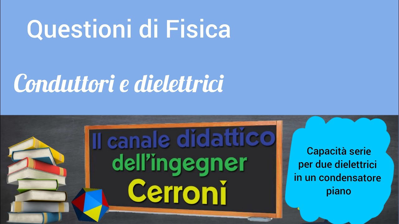 Capacità serie per due dielettrici in condensatore piano ( 65 )