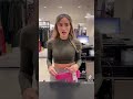 Asking the cashier to try it on #shorts #tiktok #twerk #bigbank