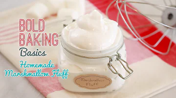 How to Make Homemade Marshmallow Fluff - Gemma's Bold Baking Basics Ep. 4