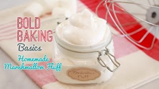 Homemade Marshmallow Fluff - Homemade Hooplah