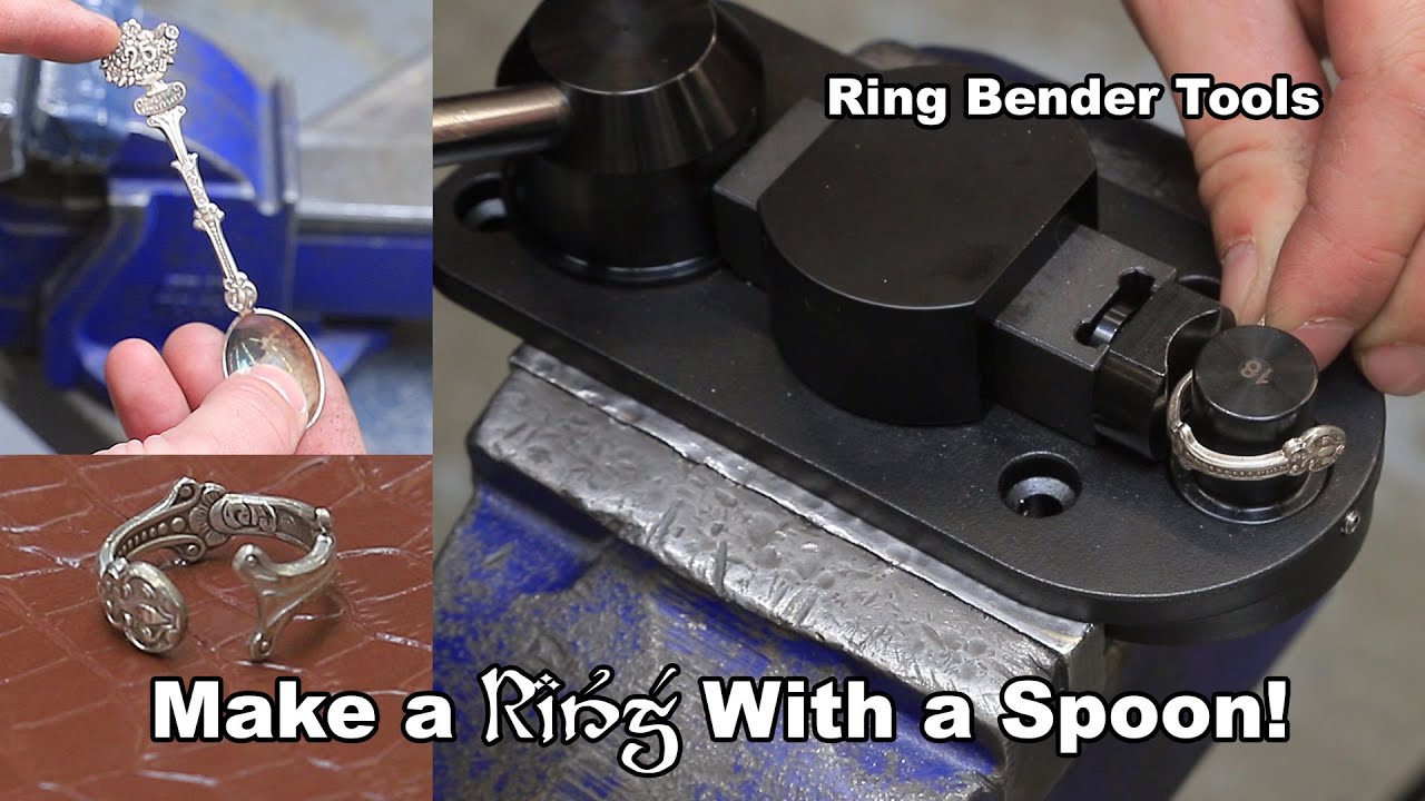 Make a Ring with a Spoon or Cutlery! - Ring Bending Tool! 