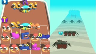 MERGE 'ALPHABET LORE' Run VS MERGE 'CHOO CHOO TRAIN' | MERGE BATTLE ⭐⭐⭐ | Part 1 #mergealphabetlore screenshot 5