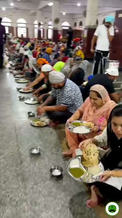 Golden Temple Langar | Veggie Paaji #shorts