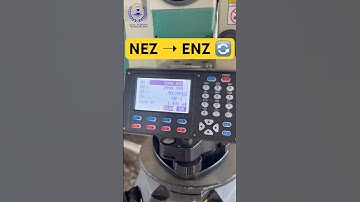 🔥 Total Station Trick – NEZ/ENZ Setting Mastery #totalstation #surveying #csti #civilengineering
