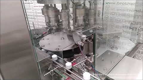 CAPSEAL-240SR.PNP  Automatic Rotary 12 Head Bottle Screw Capping with 200 Bottles Per Minute