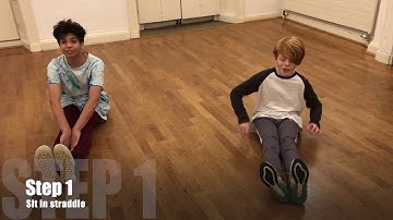 BACK SPIN TUTORIAL | Breakdancing Tutorial for Kids, BY KIDS | ZooNation Trained