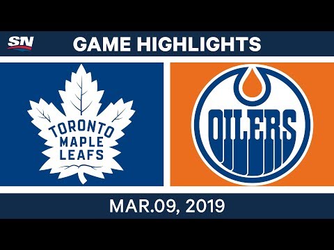 NHL Highlights | Toronto vs. Edmonton – Mar 9, 2019