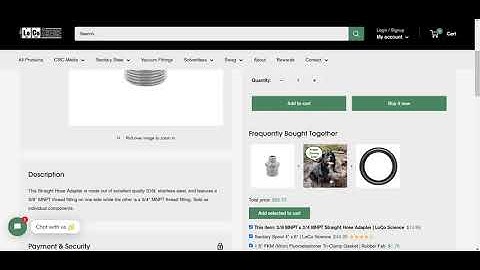 Straight Hose Adapter Products