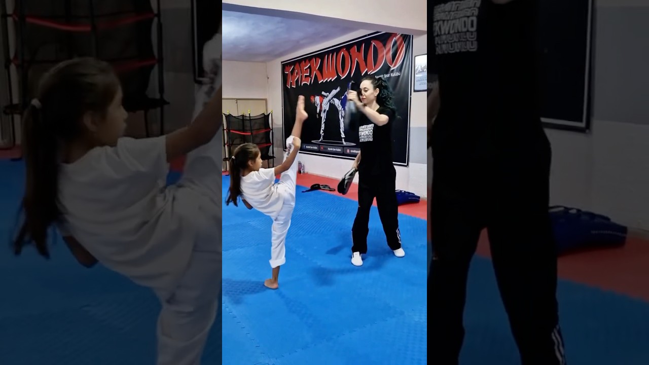 Tkd Multiple High Kicks 🥋🥰👍 