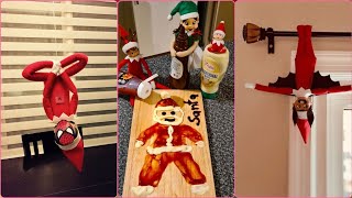 Elf on the Shelf Funny l Elf is celebrating Holidays l Christmas Home Decor