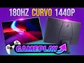 LG UltraGear 27GS60QC-B 1440p 180Hz 🎮 GAMEPLAY