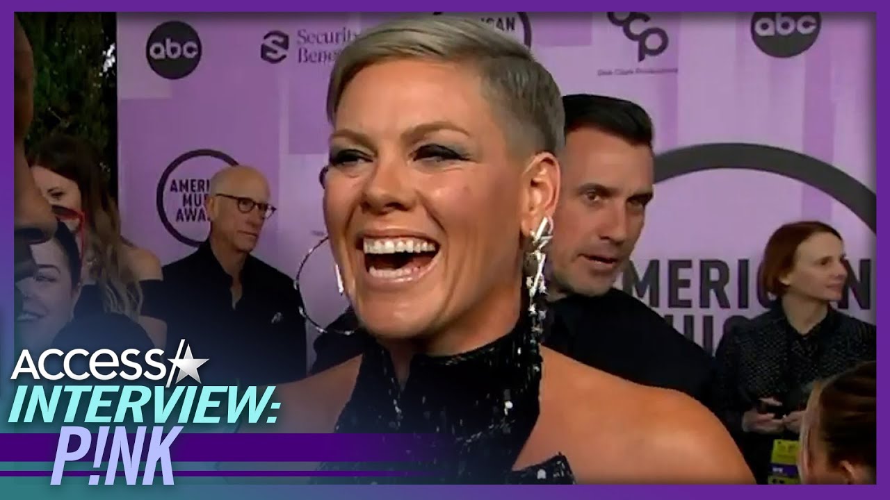 P!NK Reacts To Family Joining Her At 2022 AMAs