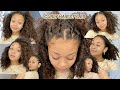 CUTE CURLY HAIRSTYLES + mini tutorials