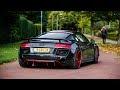 Audi R8 V8 w/ Custom Exhaust - LOUD Accelerations !