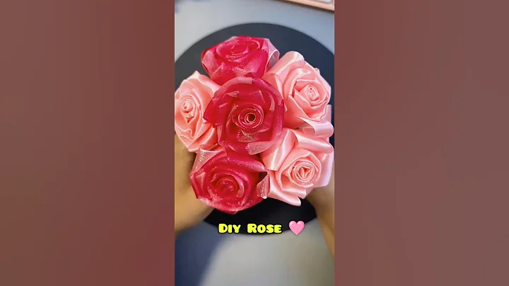 Diy ribbon fusion #shorts #crafts #viral Part-Z