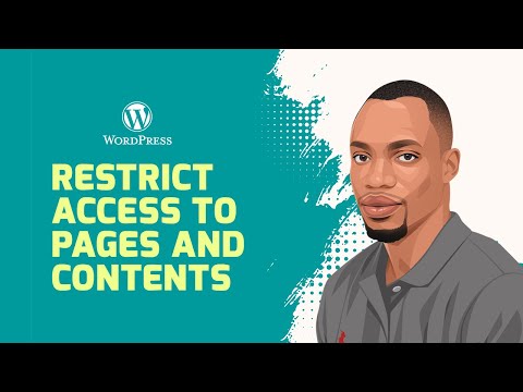 Video: How To Close Access To Pages