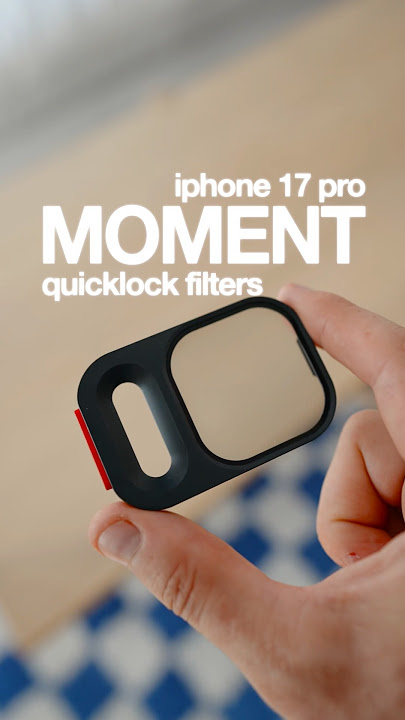 QuickLock Filters Are HERE - iPhone 17 Pro