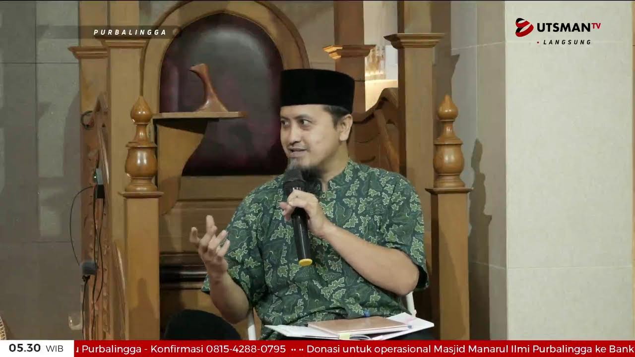 ⁣LIVE  Tips Menumbuhkan Akhlak Penghafal al-Qur'an - Ustadz Abdullah Zaen, Lc. M.A.