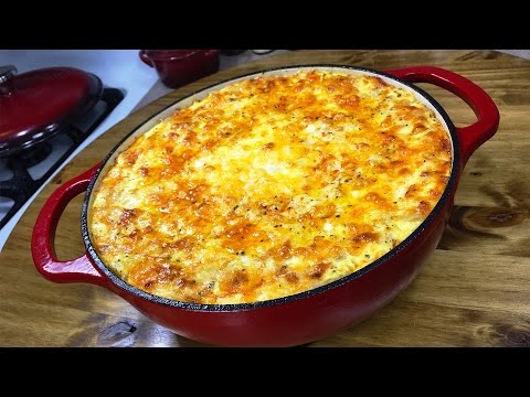 the-ultimate-five-cheese-macaroni-and-cheese-|-lodge-enameled-cast-iron-dutch-oven