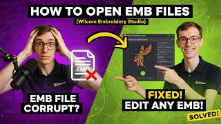 How To Open Emb Files Wilcom Embroidery Studio