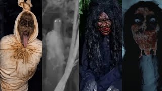 KEPALA MELAYANG | 10 PENAMPAKAN HANTU TERSERAM DAN TERJELAS KUNTILANAK DAN POCONG MELOMPAT