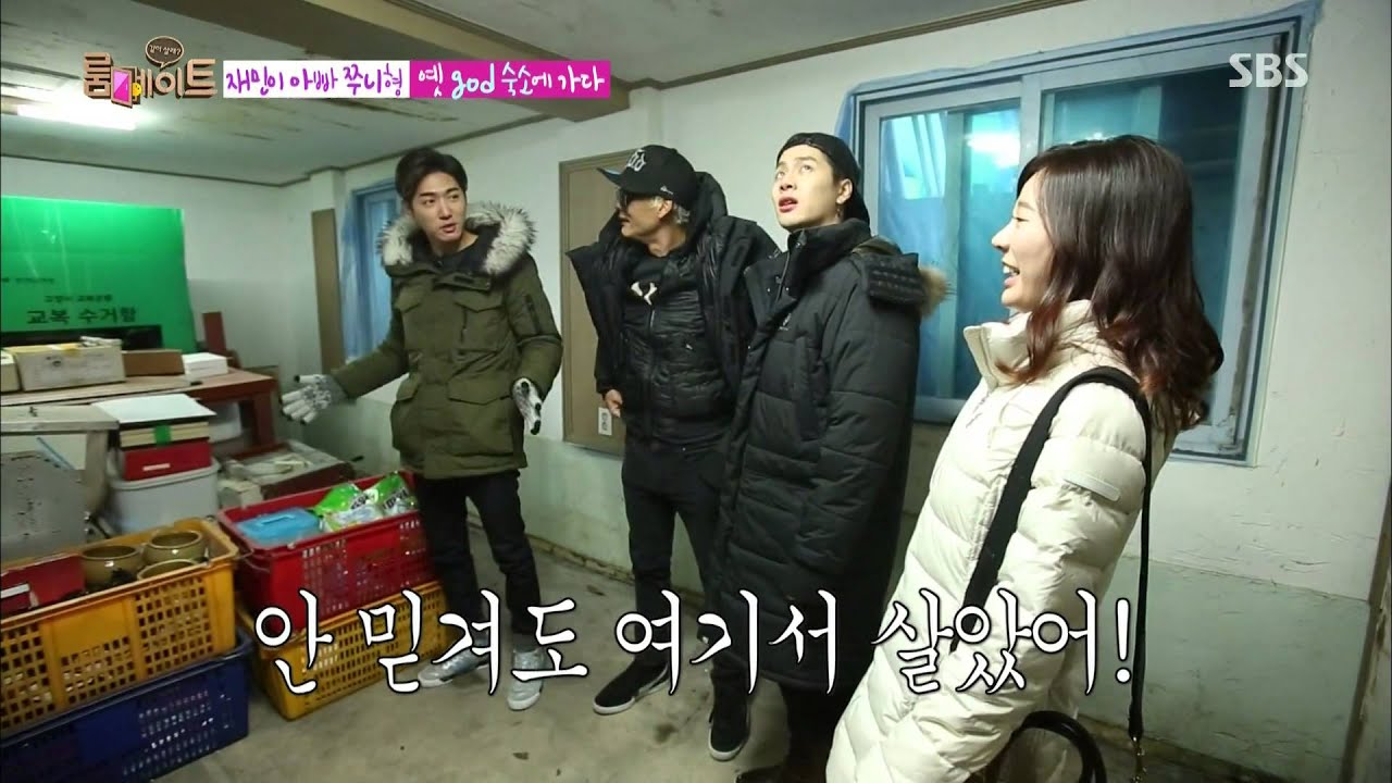 박준형-데니, 육아일기 숙소 깜짝 방문 “우리 곰팡이들” 감격 @SBS 룸메이트 (roommate) 150203