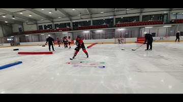 Stickhandling Drills for Hockey Players on Limited Space