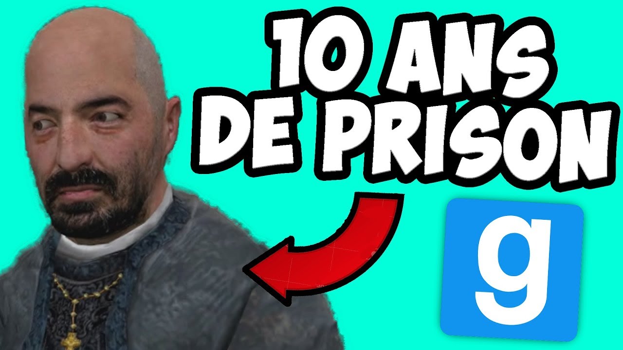 On le MET en PRISON 10 ANS car son APPART est SALE - Gmod DarkRP