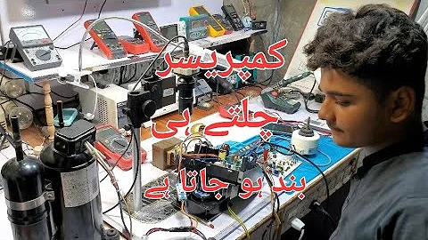 GREE DC INVERTER AC COMPRESSOR STOP AFTER 10 SECOND#191