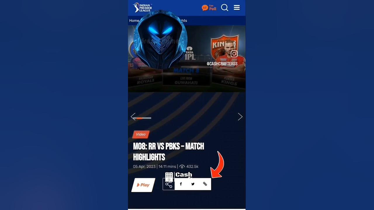SRH VS RR ipl 2023 highlight match video YouTube