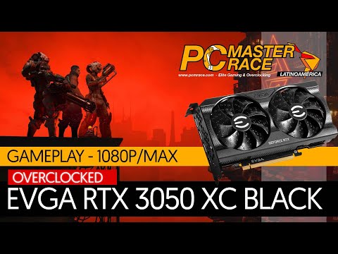 RTX 3050 EVGA XC BLACK [OC] @ The Ascent