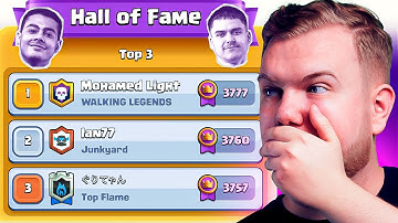 IAN77 & MOHAMED LIGHT GOT ROBBED OF THE #1 FINISH IN THE CLASH ROYALE SEASON END 😱