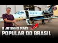 EXCLUSIVO: Voamos no MAIS NOVO jatinho da EMBRAER – Phenom 100EX
