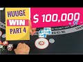 Blackjack 100k + or - Massive Win Series Part 4