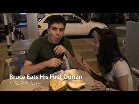 Bruce Eats His First Durian