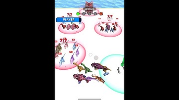 Dino Run Level 8 walkthrough (fighting with other dinosaurs)