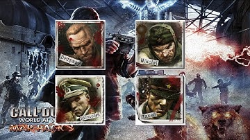 Call of Duty: World at War - Shi No Numa All Characters Voice Line (Nazi Zombies DLC)