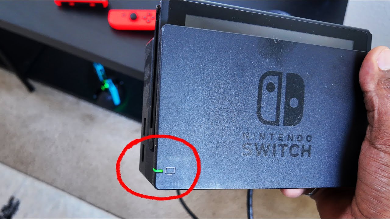 Solution for Switch Docking Station Not Working with Blinking Green ...