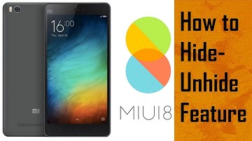 How to Hide/Unhide Folder, Image, Video, Docs in Xiaomi Mi Phone | Mi Note 3