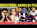 HINCHA del BARÇA REACCIONA al BARÇA 1-4 PSG con MI MUJER MADRIDISTA ¡ELIMINADOS... NOCHE OSCURA! image