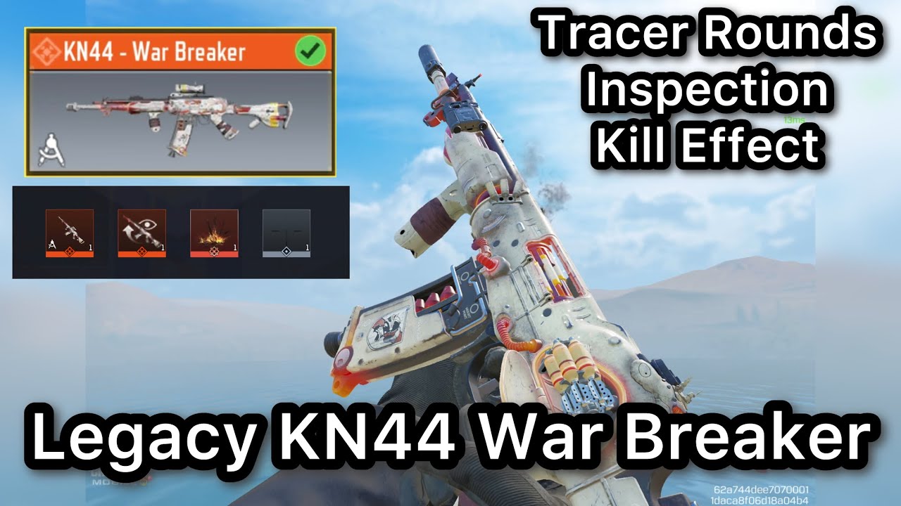 Legacy KN44 War Breaker Maxed Out, Inspection + Kill Effect + Tracer Rounds, Full Gameplay