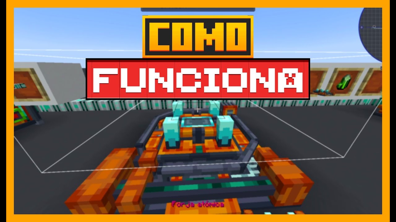 COMO FUNCIONA O ATOMIC FORGE NO MINECRAFT COM O MOD ORITECH - YouTube