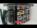 Acrylic Transparent Marker Holder Stationery Storage Box Pen Penci... — Best Deal 2026 | Shop Now!