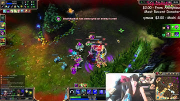 1v3 Vayne triple kill