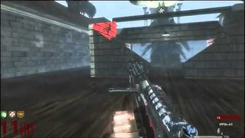 WaW PC Custom Maps: Zombie Hotel gameplay