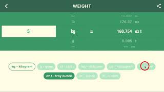 Unit Converter App Demo - English