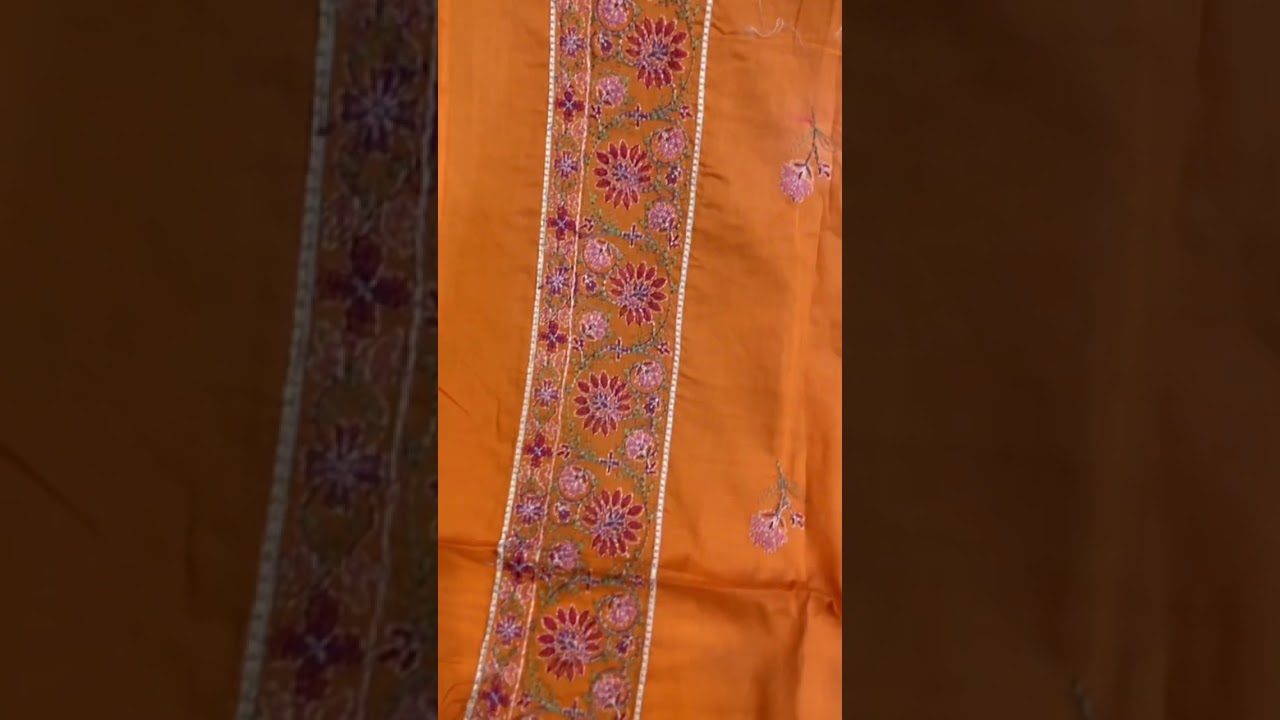 Ufaaq By Gulljee luxury Embroidered lawn 3pc 😘.                Premium and fine quality fabric😇