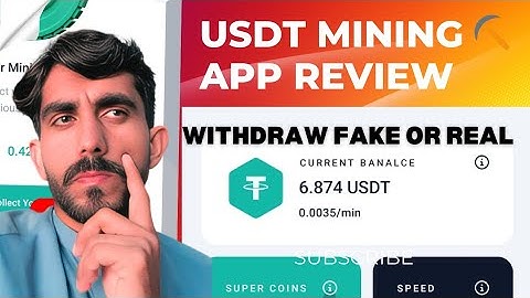 USDT Mining ⛏️ Application WitrawReview |2024| Withdraw fake or Real #zeeshanfami