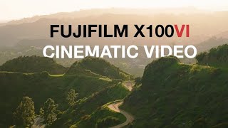 FUJIFILM x100VI — CINEMATIC video samples and CROP MODES explained