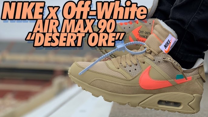 OFF-WHITE X Air Max 90 Ice On-Feet Pictures